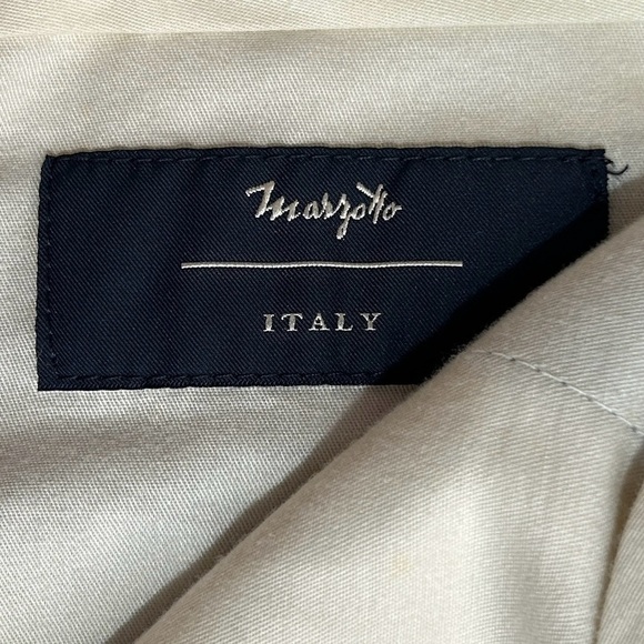 JOS A BANK Reserve Grey Marzotto Wool Dress Pants Mens 35 X 29 (35R) Flat Front - Picture 10 of 12